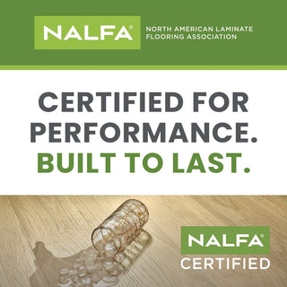 Nalfa Certified (North American Laminate Flooring Association)