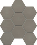 Emser Source 3" Hex Mosaic — Taupe (W71S03) 1